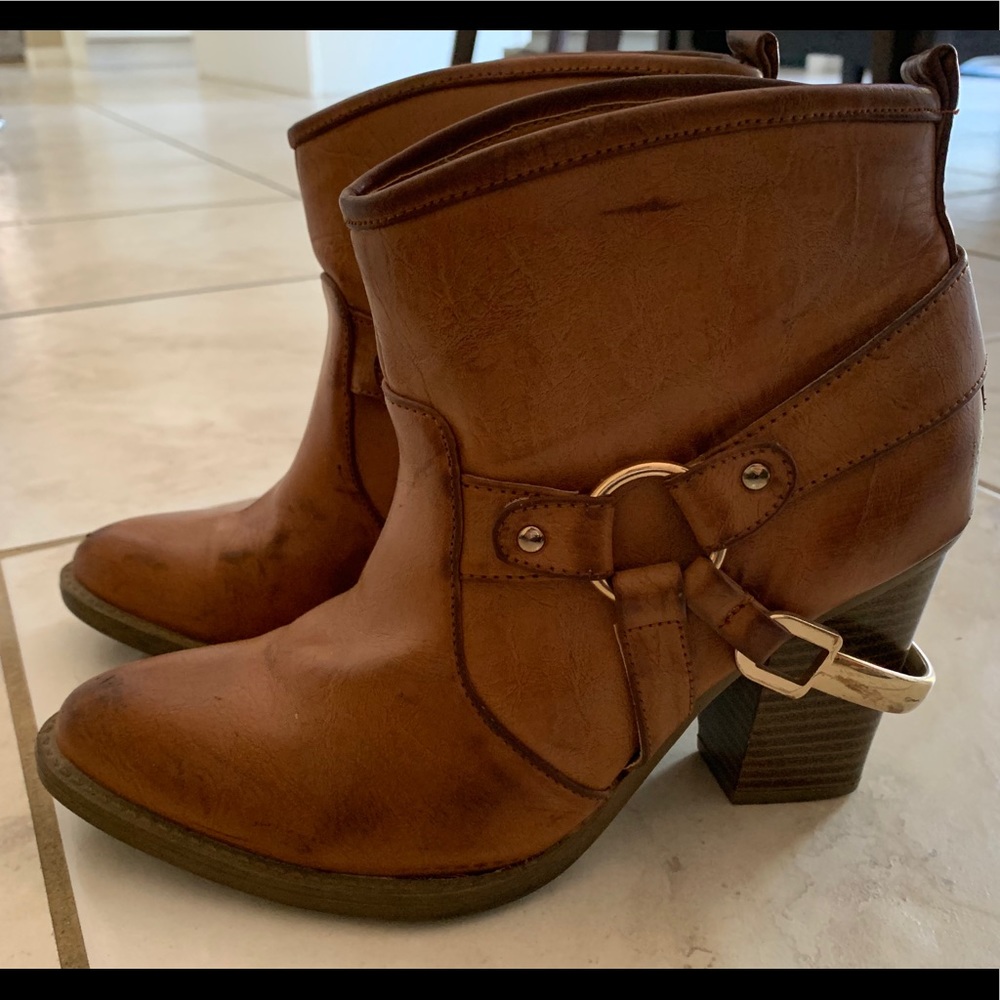 Rustic Cowboy Ankle Booties